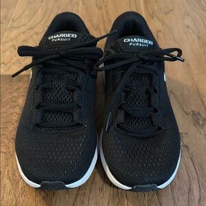Black Under Armour Charged Pursuit Sneakers